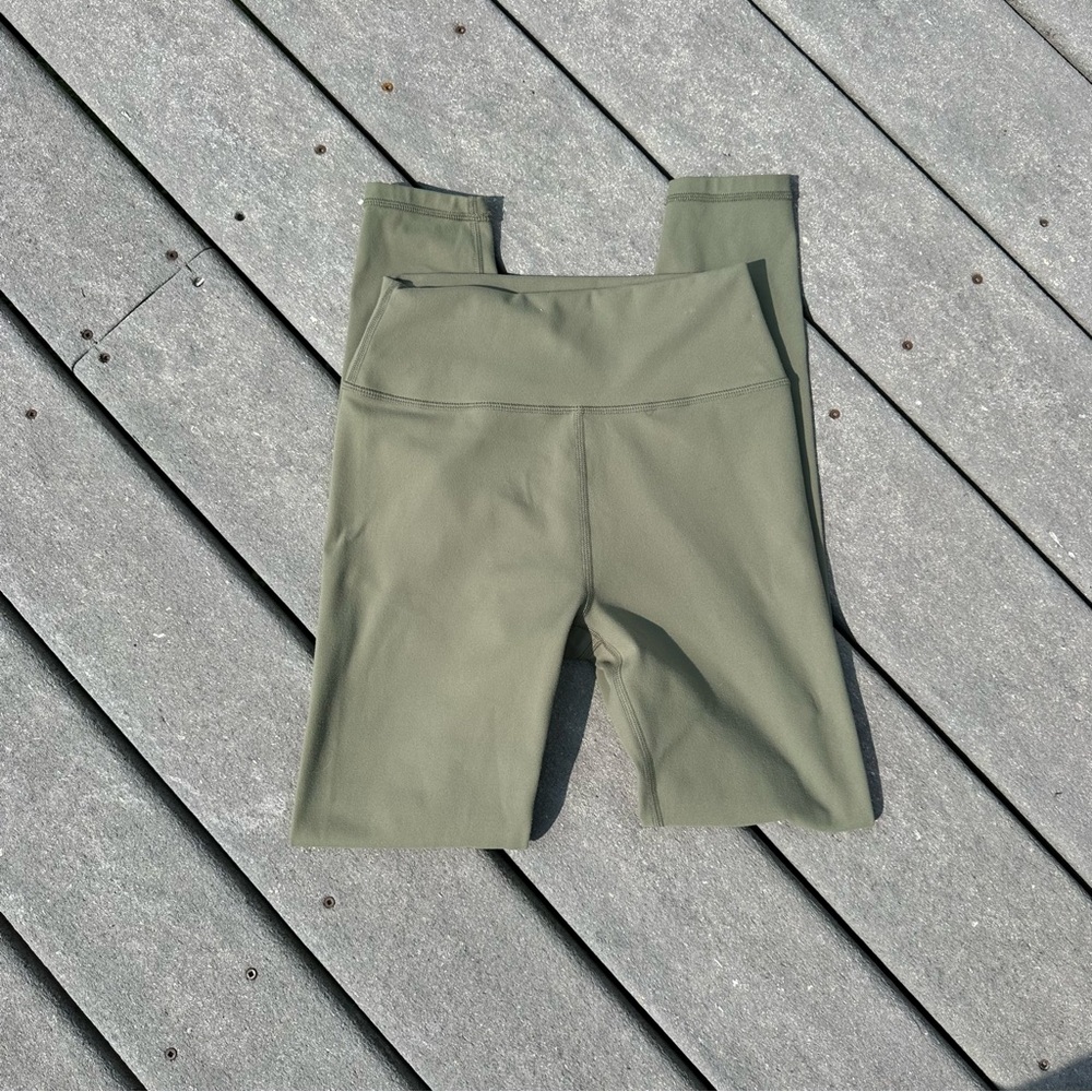 WeWoreWhat sage green leggings